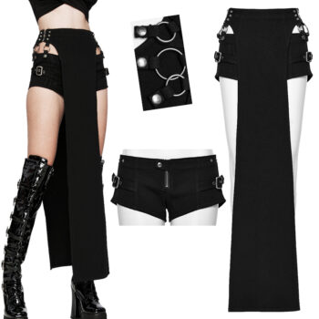 Short jupe guerrière convertible