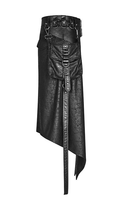 Surjupe warrior en cuir végan craquelé Surjupe warrior en cuir végan craquelé