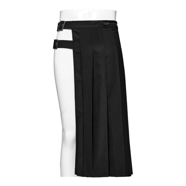 Demi jupe plissée à sangles Demi jupe plissée à sangles