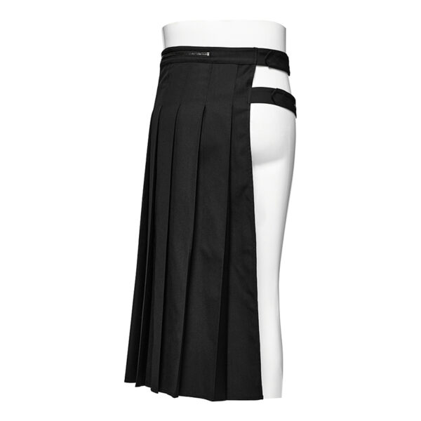 Demi jupe plissée à sangles Demi jupe plissée à sangles