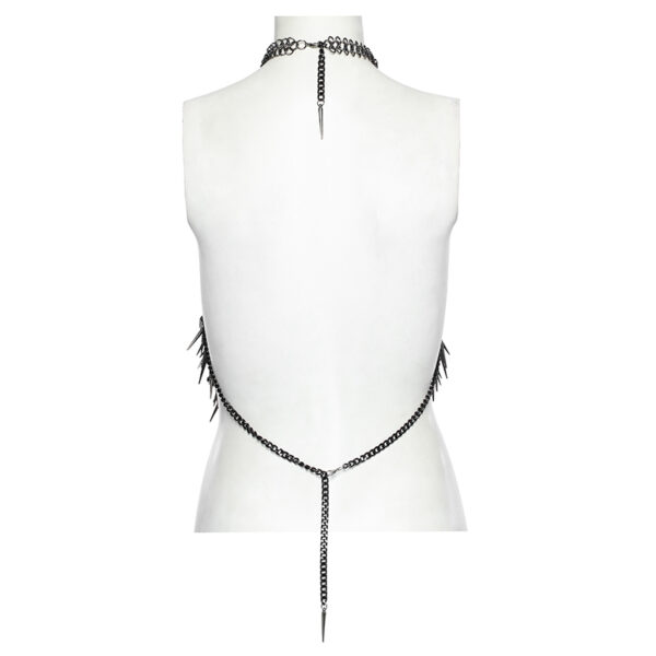 Harnais en chaînes à pointes