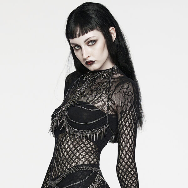 Harnais en chaînes à pointes