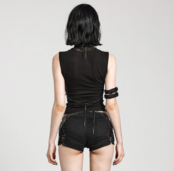 Ceinture bijou en chaînes à pointes Ceinture bijou en chaînes à pointes