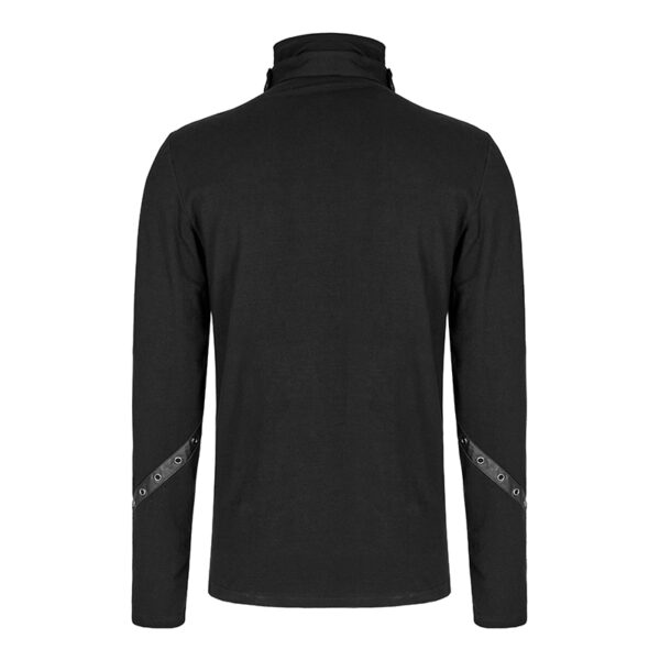 T-shirt déchiré à chaînes