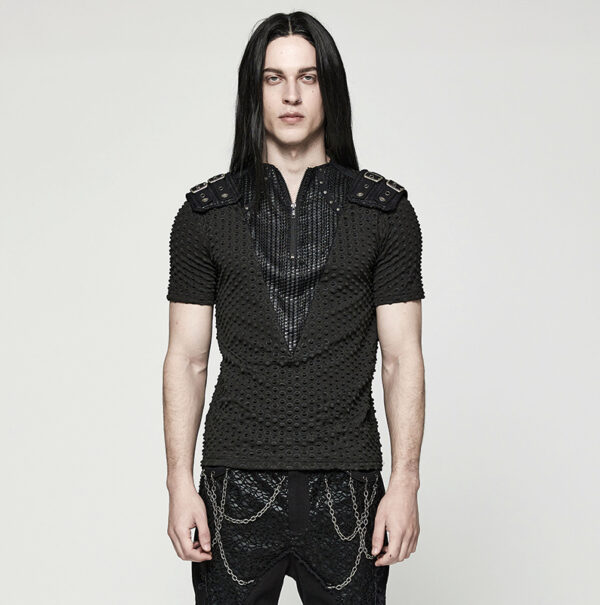 T-shirt militaire à picots