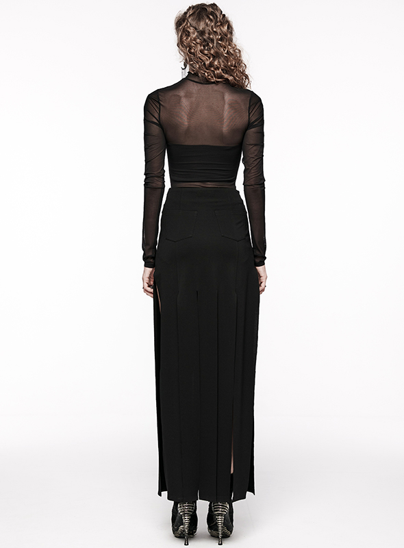 Haut en voilage à fronces et broderie Haut en voilage à fronces et broderie