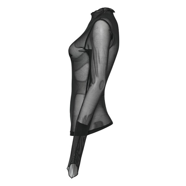 Haut en voilage à grande croix en velours Haut en voilage à grande croix en velours