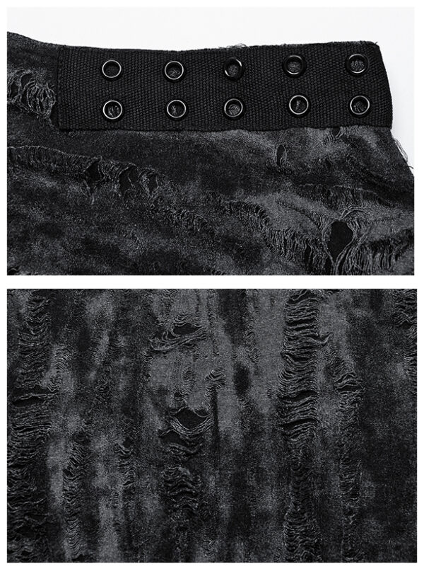 Débardeur à effet déchiré et délavé Débardeur à effet déchiré et délavé