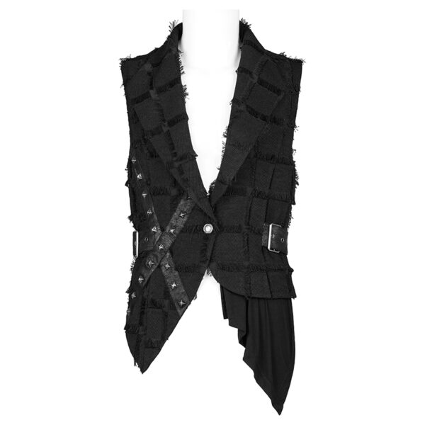 Gilet destroy dos nu à sangles Gilet destroy dos nu à sangles