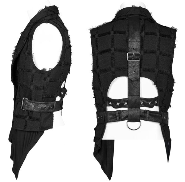 Gilet destroy dos nu à sangles Gilet destroy dos nu à sangles