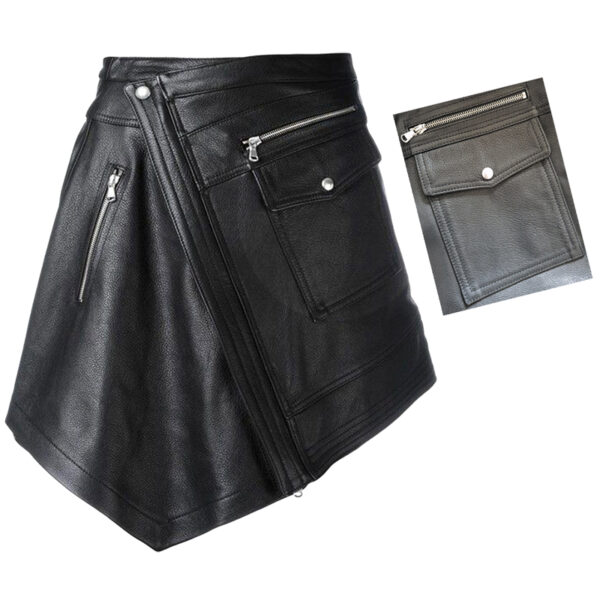 Jupe perfecto en cuir Diesel Black Gold