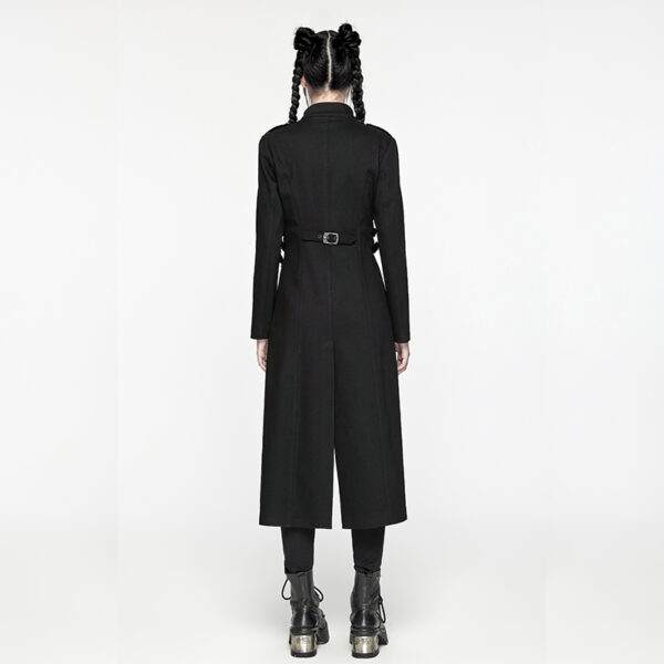 Manteau punk militaire à chaînes Manteau punk militaire à chaînes